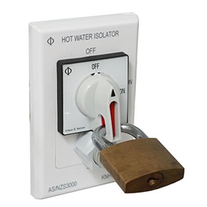 Kraus & Naimer  20Amp 4.6kW Hotwater Isolator Switch